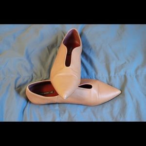 Zara nude/cream flats